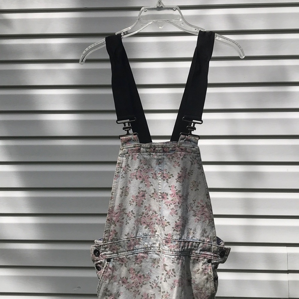F21 Overalls Dress - Picture 2 of 8